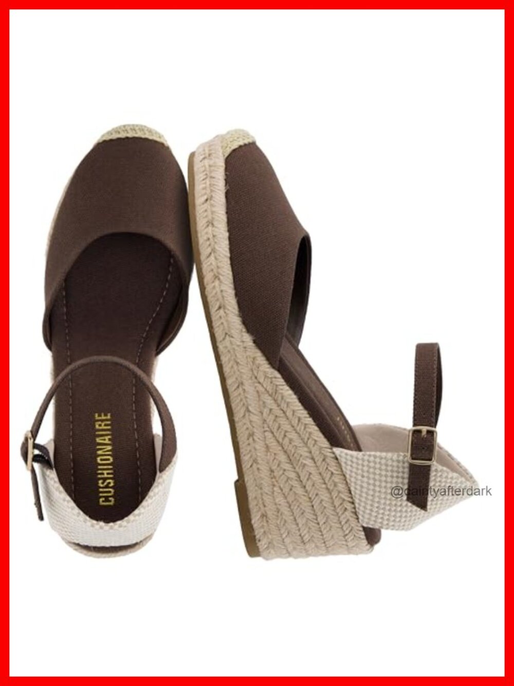 Closed Toe Wedge Sandals Women Platform Espadrilles Heels Adjustable Buckle